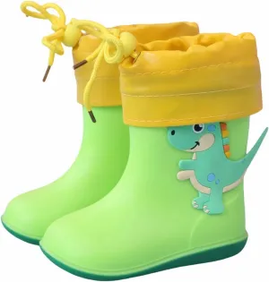 Kids Rain Boots Toddler Non Slip Rain Shoes Children Waterproof Boots for Boys Girls Lightweight Rubber Boots
