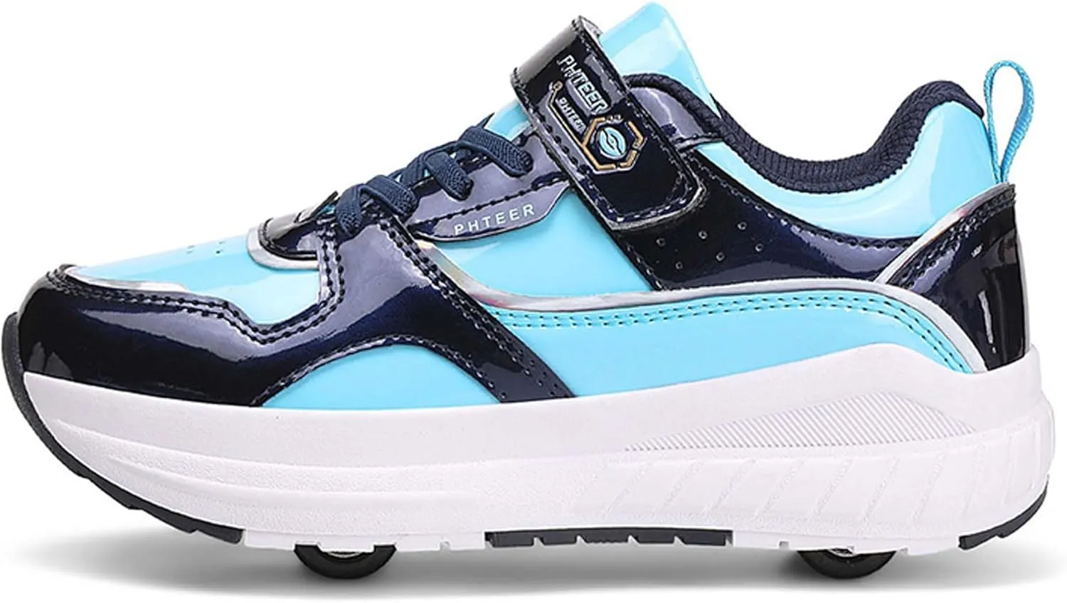 Kid's Roller Skates Boys Girls Removable Skating Shoes Outdoor Sneakers Roller Skating Beginner's Best Choice