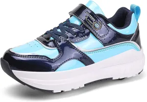 Kid's Roller Skates Boys Girls Removable Skating Shoes Outdoor Sneakers Roller Skating Beginner's Best Choice