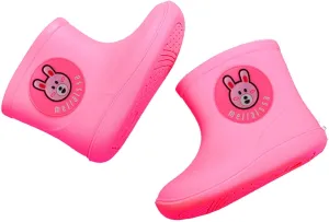 Kids Short Rain Boot for Boys Girls Children Cute Cartoon Non-Slip Lightweight Insulated Mud Boots Kids Water Shoes