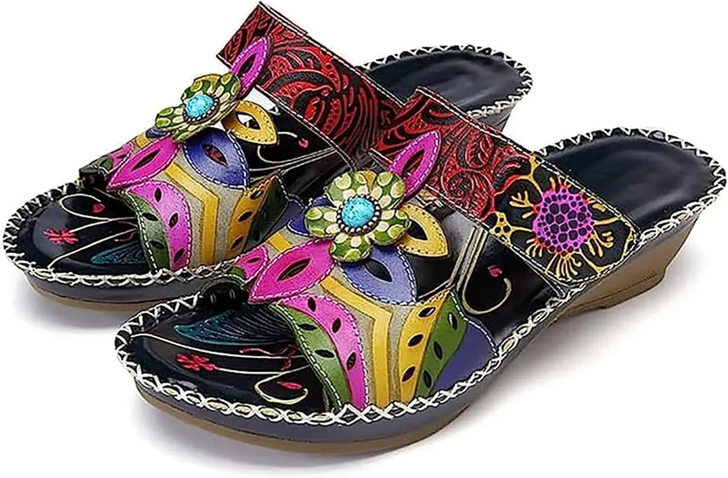 Ladmiple Orthopedic Sandals For Women Flat Feet Arch Support Flip Flops Soft Summer Shoes Dressy Comfortable Orthotic Slides