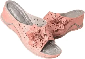 Ladmiple Orthopedic Slippers For Women Plantar Fasciitis Comfortable Walking Flip Flops Orthotic Sandals with Arch Support