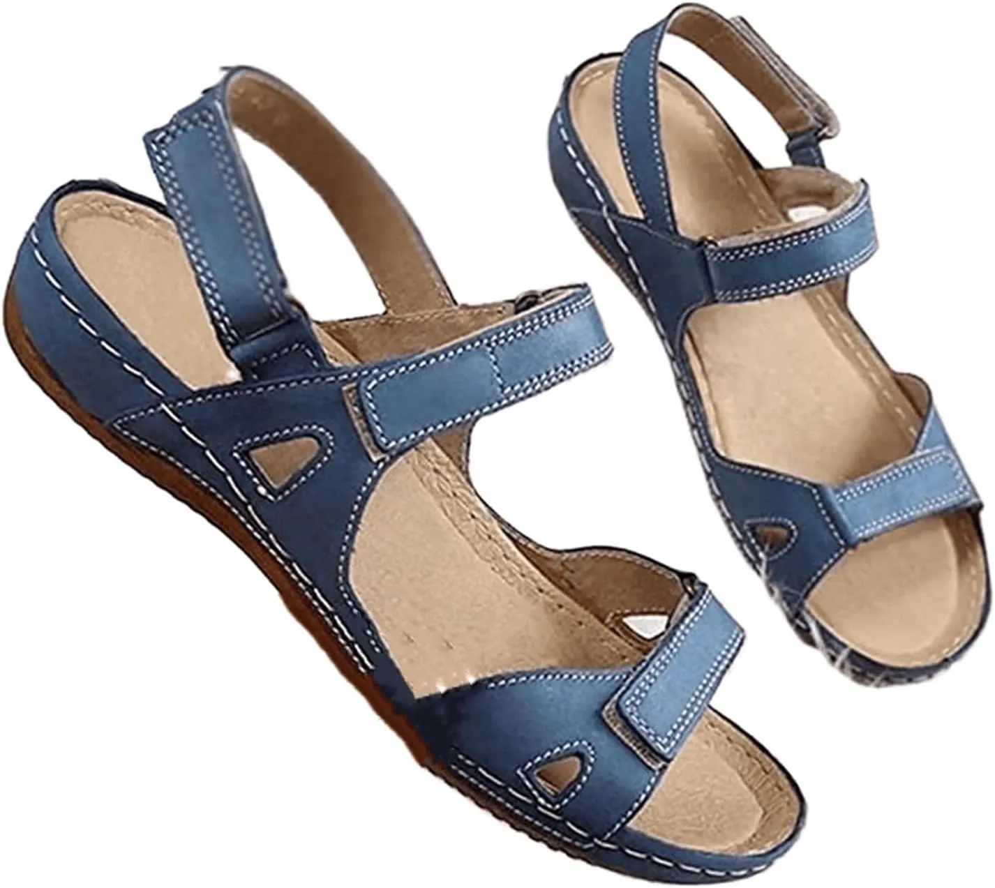 Ladmiple Orthotic Sandals For Women With Arch Support Comfortable Orthopedic Flip Flops Dressy Summer Cute Walking Slides
