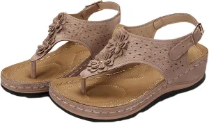 Ladmiple Sandals Women Fashion Dressy Summer Comfortable Arch Support Orthotic Flip Flops Cute Walking Orthopedic Slides