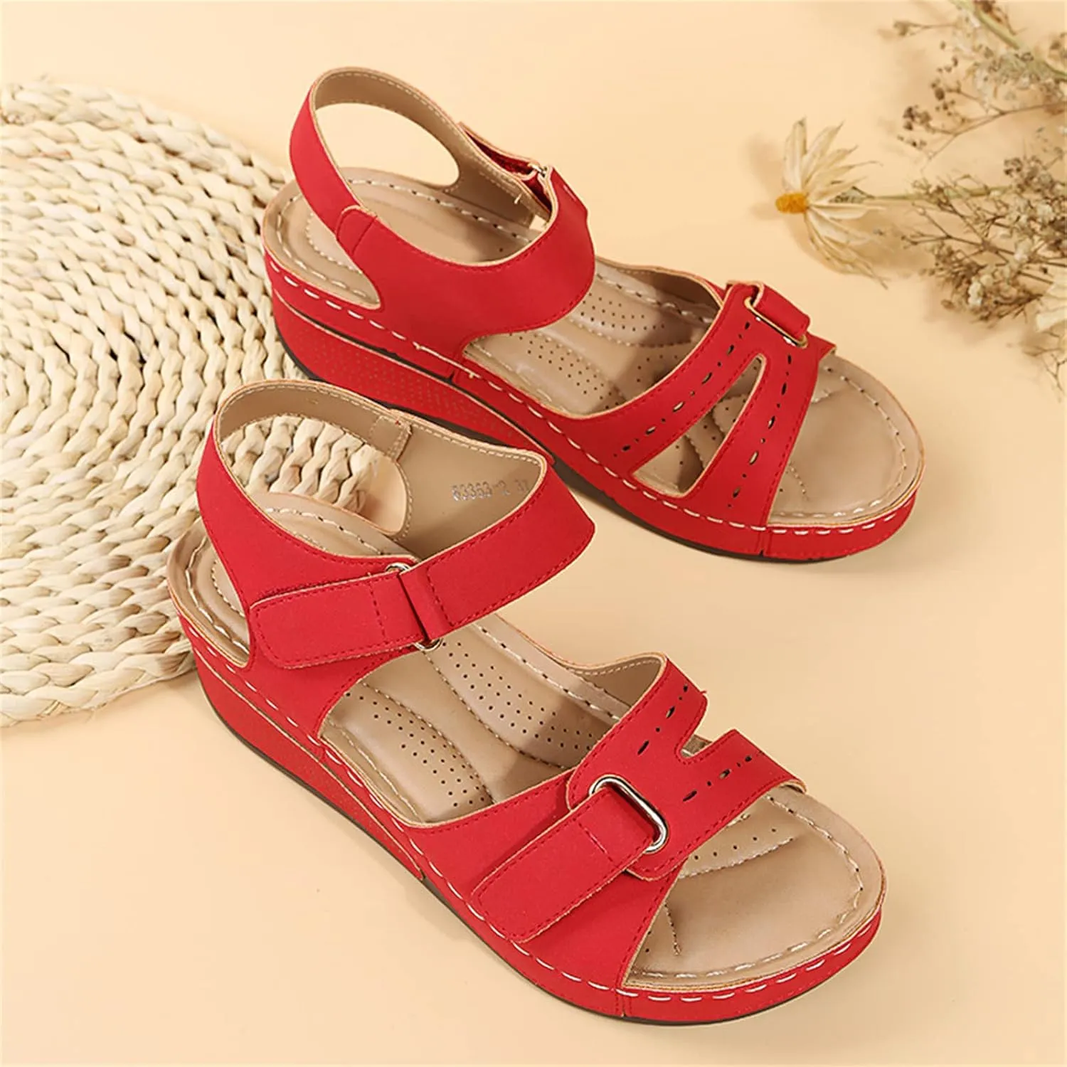 Ladmiple Women's Sandals Comfortable Dressy Orthotic Slides Walking Orthopedic Flip Flops Summer Shoes with Arch Support 2024