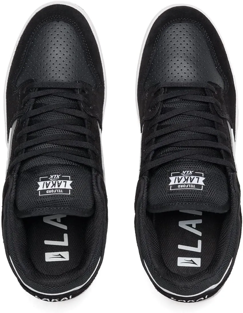 Lakai Men's Telford Low Skate Shoes - Classic Low Top Sneakers