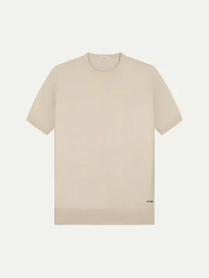 Light Beige Classic T-Shirt