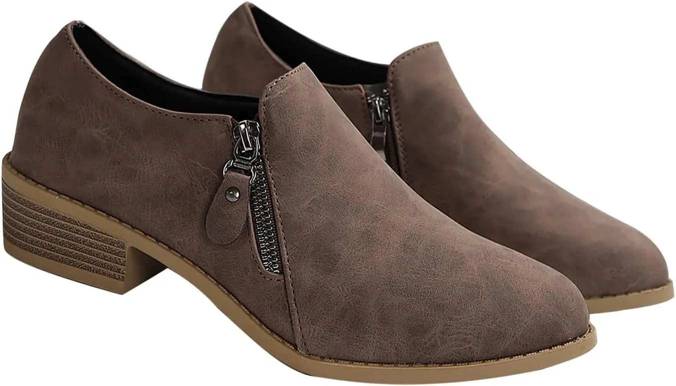 Men Ankle Boots Cow Print Boots for Women Black Heeled Boots for Women Boots for Dresses Women Peep toe Ankle Booties for Women Black Open toe Boots Low Heel Women's Wide Width Flat Booties