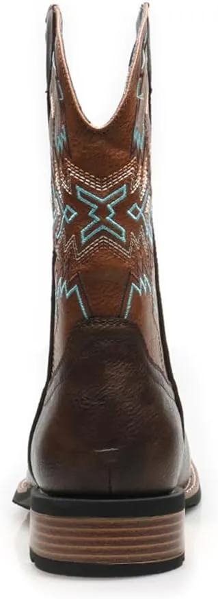 Mens Cowboy Boots - Square Toe Cowboy Boots for Men Fashion Mens Western Boots - Mens Boots Square Toe Style