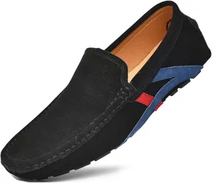 Minishion Boys Mens Loafers Shoes Slip on Fashion Summer Party Moccasin Flats YY010