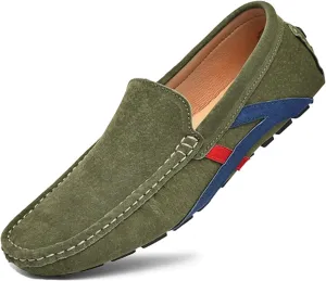 Minishion Boys Mens Loafers Shoes Slip on Fashion Summer Party Moccasin Flats YY010