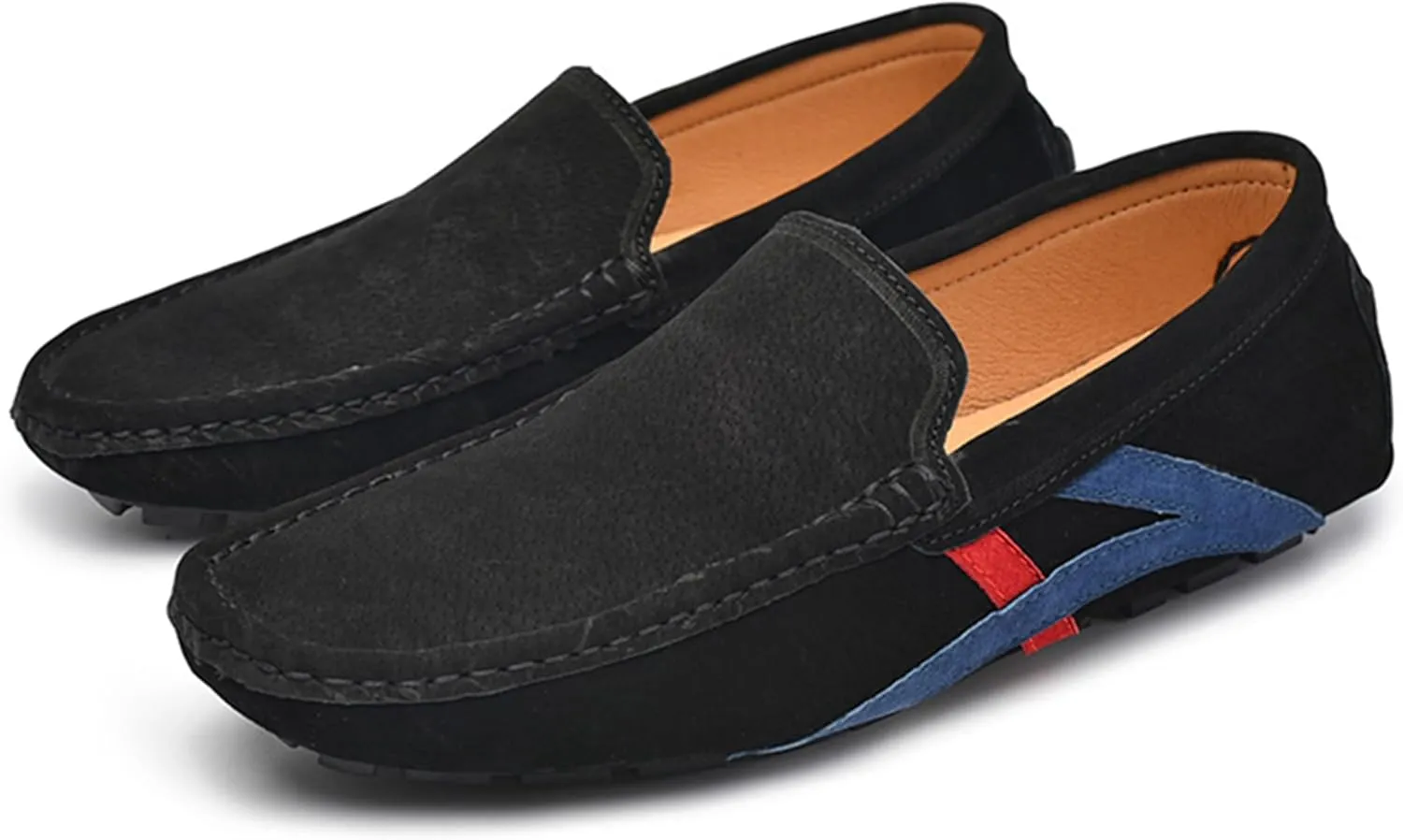 Minishion Boys Mens Loafers Shoes Slip on Fashion Summer Party Moccasin Flats YY010