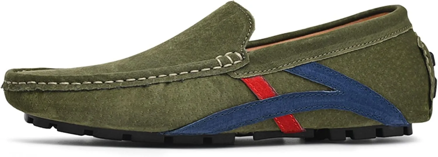 Minishion Boys Mens Loafers Shoes Slip on Fashion Summer Party Moccasin Flats YY010