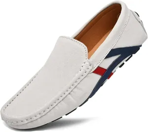 Minishion Boys Mens Loafers Shoes Slip on Fashion Summer Party Moccasin Flats YY010