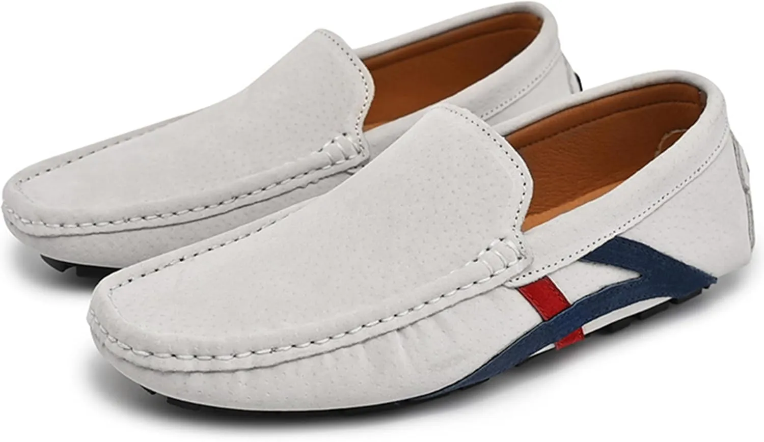 Minishion Boys Mens Loafers Shoes Slip on Fashion Summer Party Moccasin Flats YY010