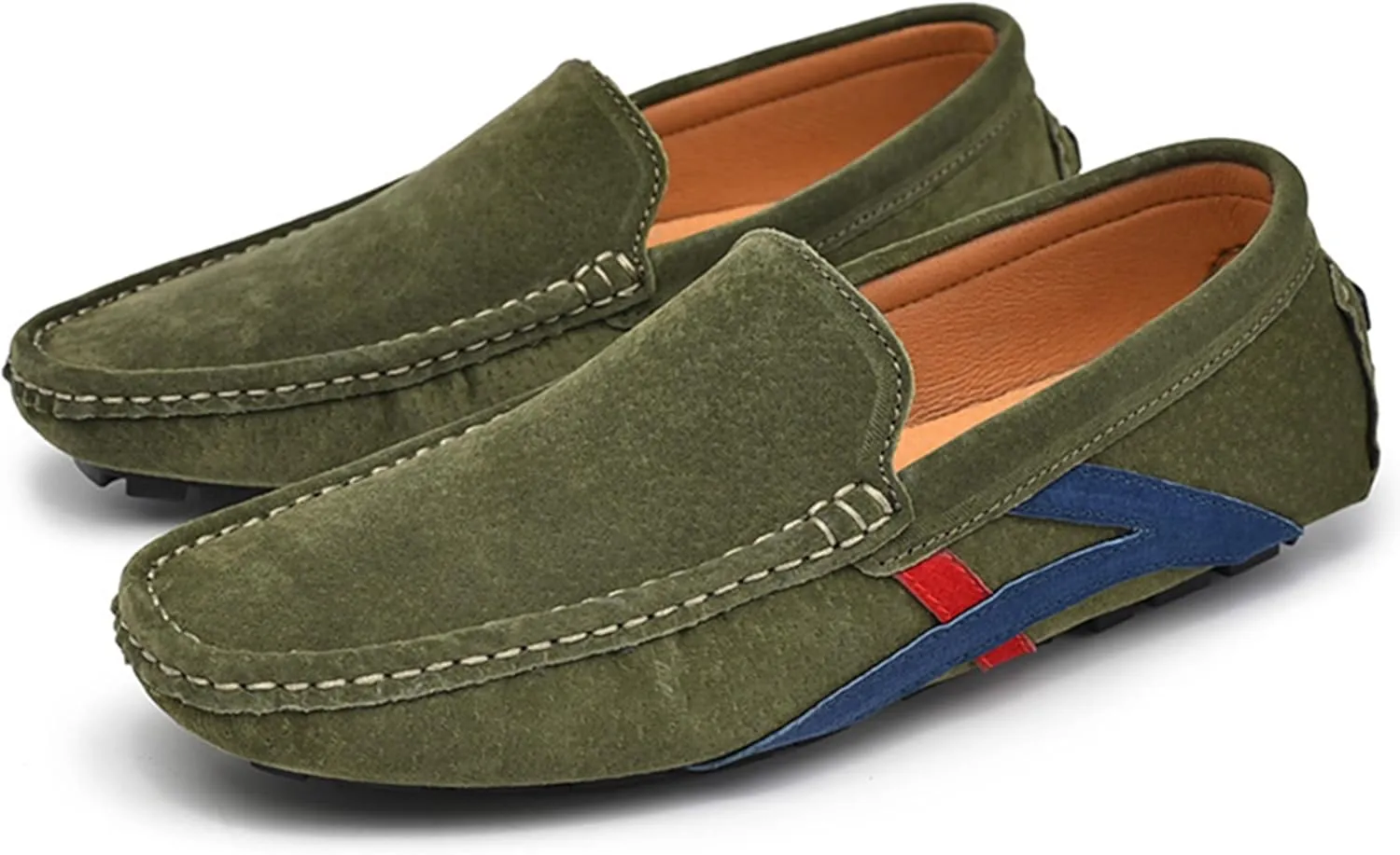 Minishion Boys Mens Loafers Shoes Slip on Fashion Summer Party Moccasin Flats YY010