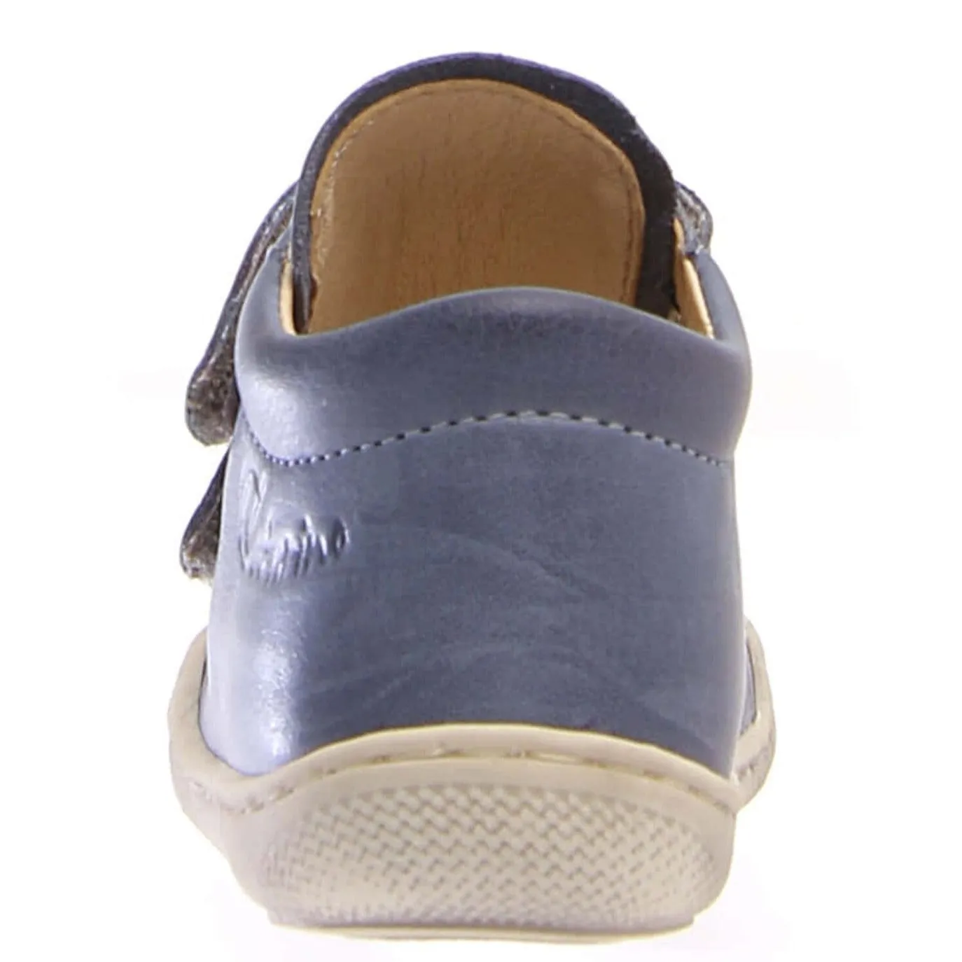 Naturino Cocoon VL | Celeste Blue Baby Sneakers (Light Sole)