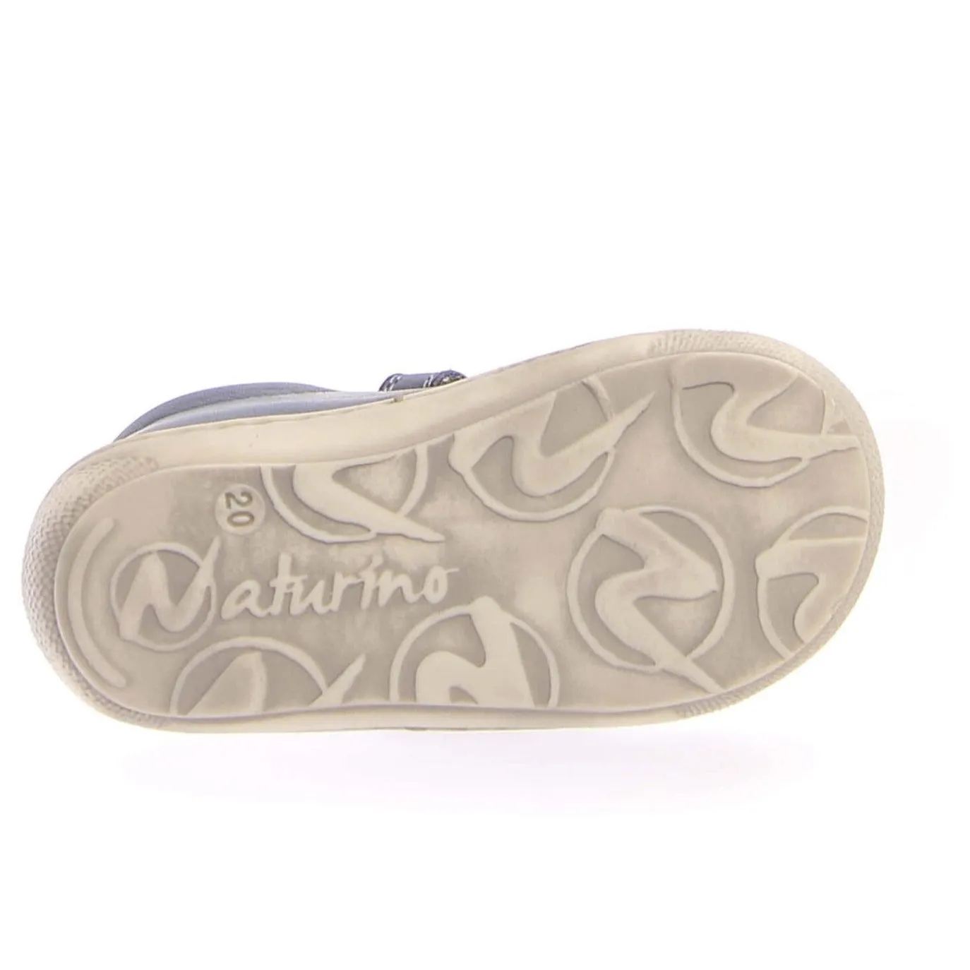 Naturino Cocoon VL | Celeste Blue Baby Sneakers (Light Sole)