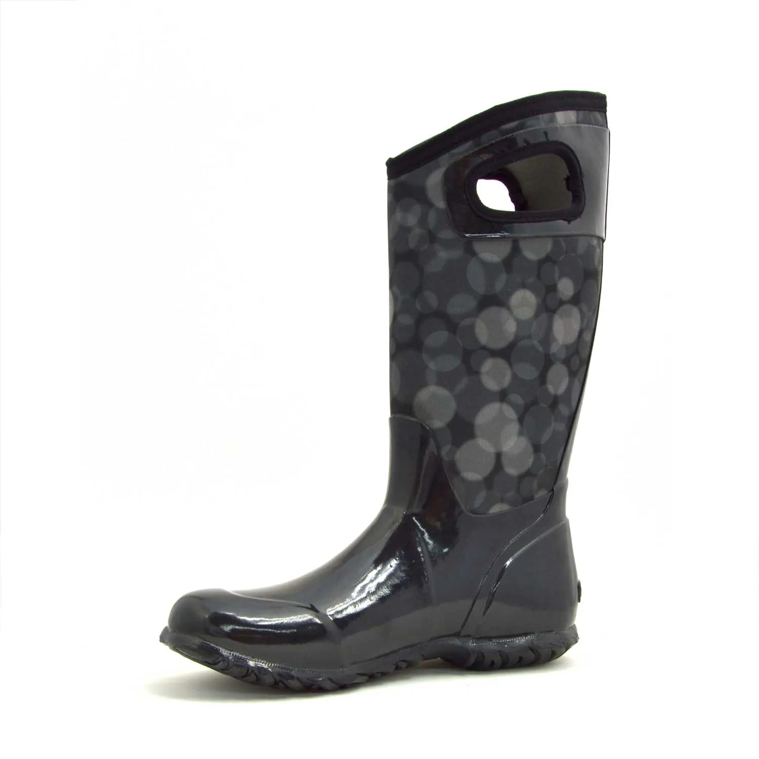 North Hampton Rain Black Wellies