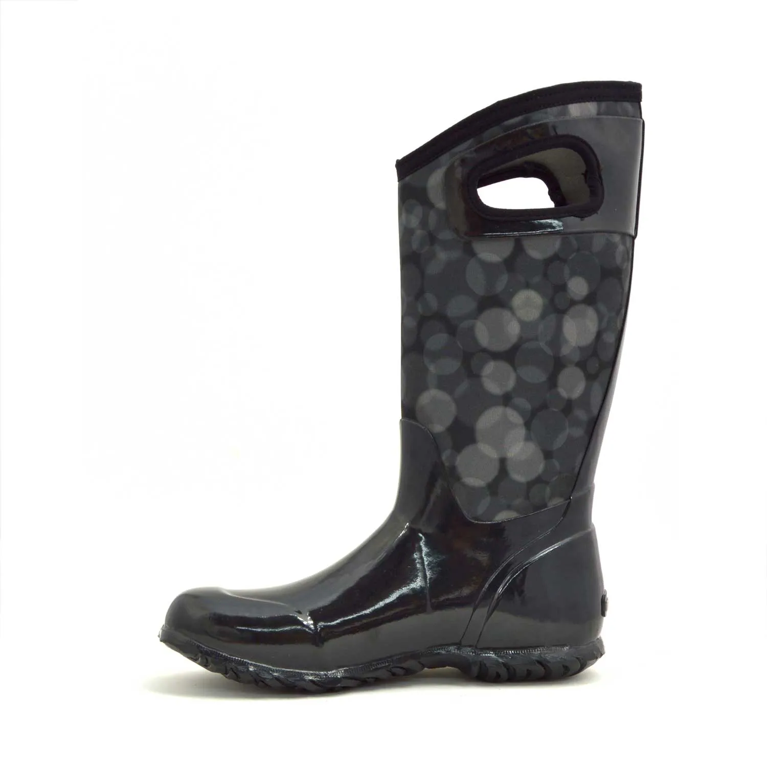 North Hampton Rain Black Wellies