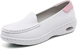 NVBHOF Bunions Nursing Shoes for Women, Breathable Lightweight Work Shoes Slip-Resistant Orthopedic Healthcare Nurse Shoes, with Arch Support