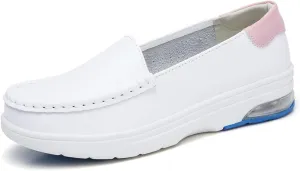 NVBHOF Professional Orthopedic Nursing Shoes with Arch Support, Comfortable and Slip-Resistant Work Chef Shoes for Women Food Service