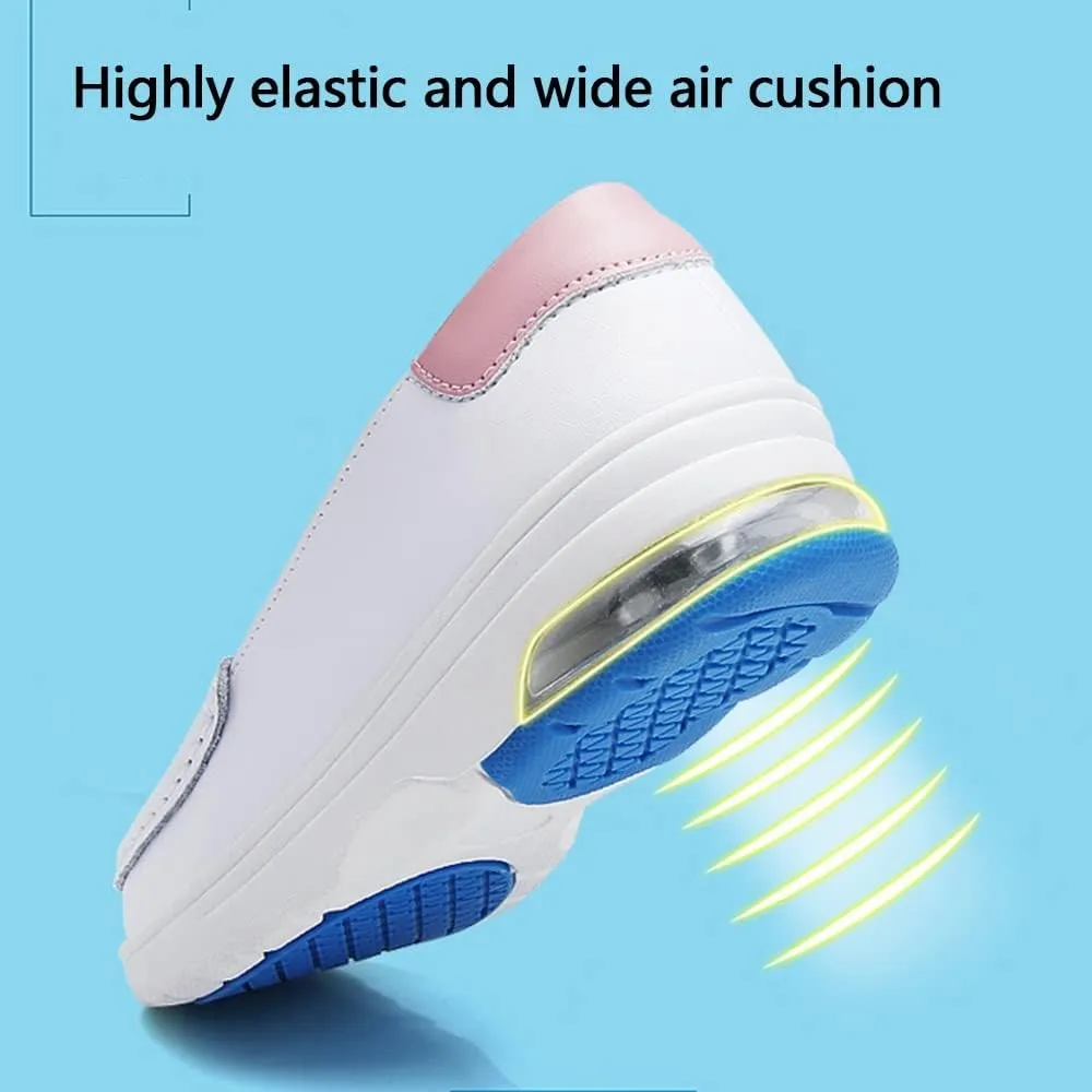 NVBHOF Professional Orthopedic Nursing Shoes with Arch Support, Comfortable and Slip-Resistant Work Chef Shoes for Women Food Service