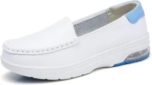 NVBHOF Professional Orthopedic Nursing Shoes with Arch Support, Comfortable and Slip-Resistant Work Chef Shoes for Women Food Service