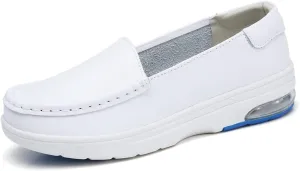 NVBHOF Professional Orthopedic Nursing Shoes with Arch Support, Comfortable and Slip-Resistant Work Chef Shoes for Women Food Service