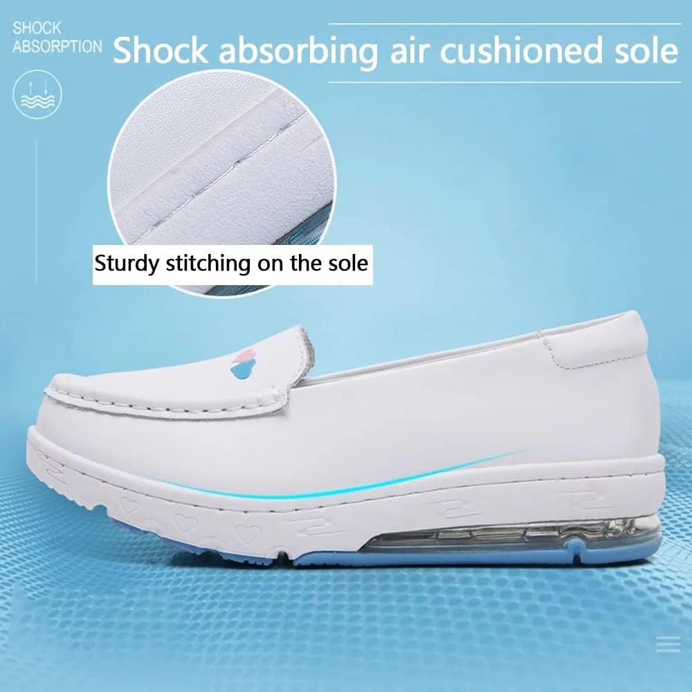 Orthopedic Nursing Shoes for Women with Arch Support, Breathable Soft Non-Slip Sole Work Nurse Mates Shoes for Nurses, Doctors, Hospital Worker