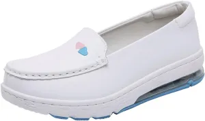 Orthopedic Nursing Shoes for Women with Arch Support, Breathable Soft Non-Slip Sole Work Nurse Mates Shoes for Nurses, Doctors, Hospital Worker