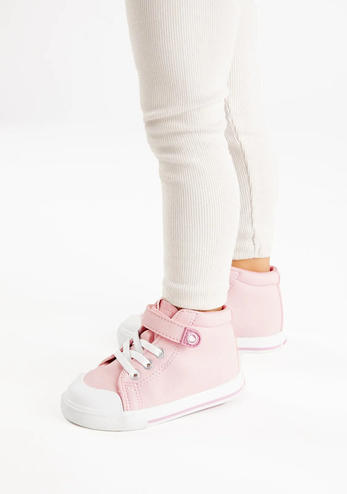 Pink Respectful High Sneakers