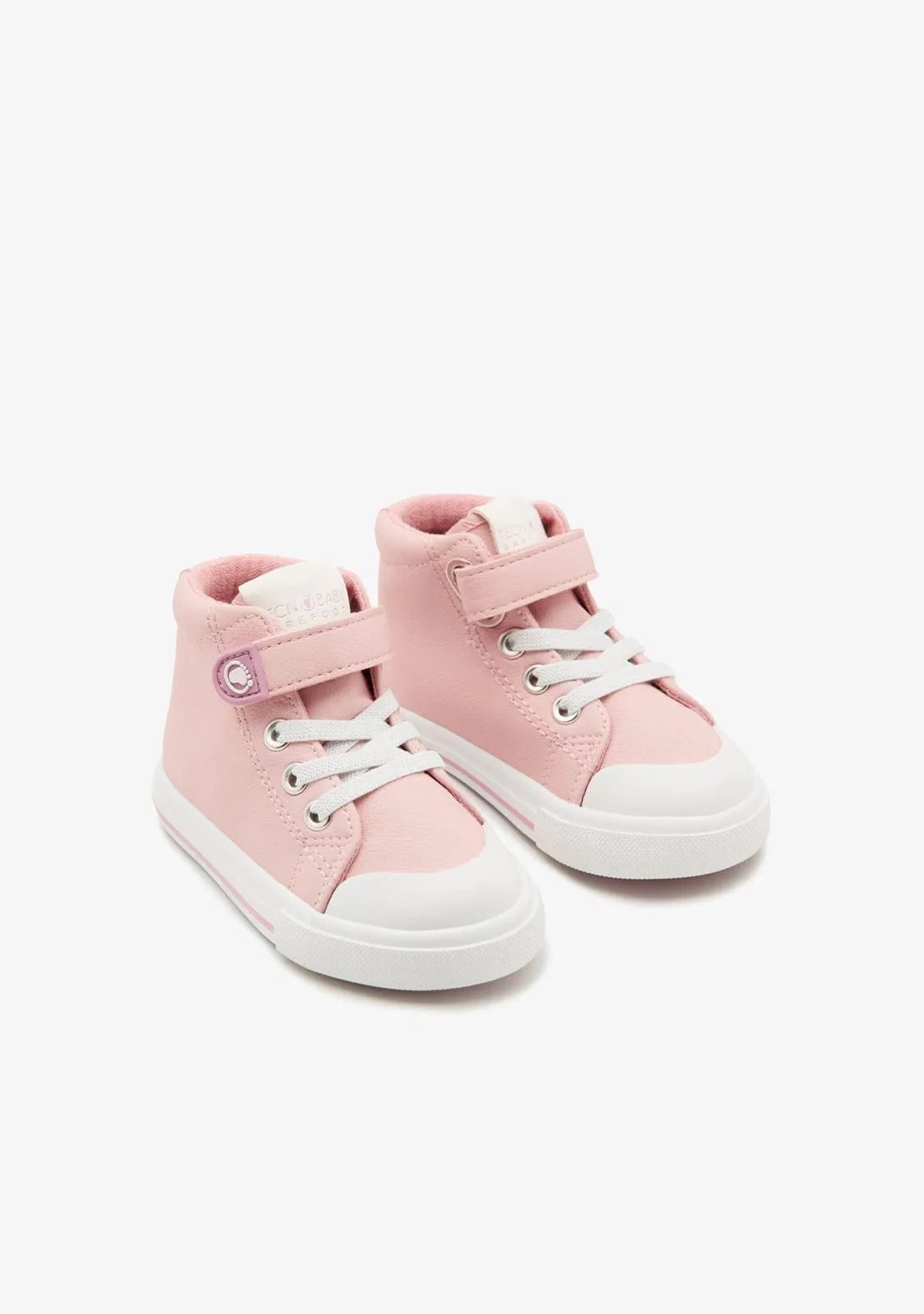 Pink Respectful High Sneakers