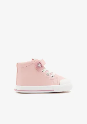 Pink Respectful High Sneakers