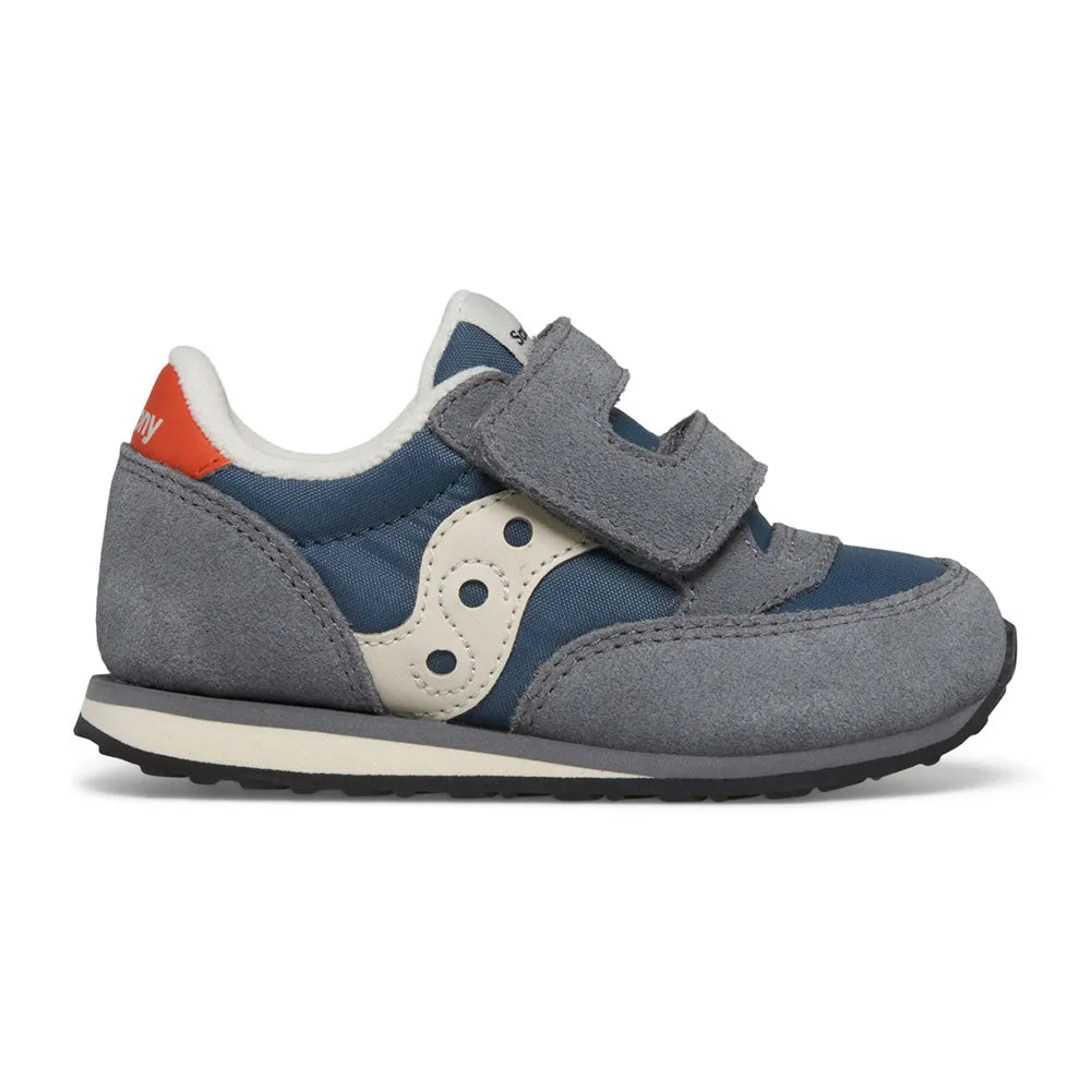 Saucony Jazz | Gray/Blue/Org Toddler Kids Sneakers