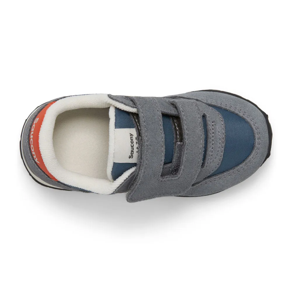 Saucony Jazz | Gray/Blue/Org Toddler Kids Sneakers