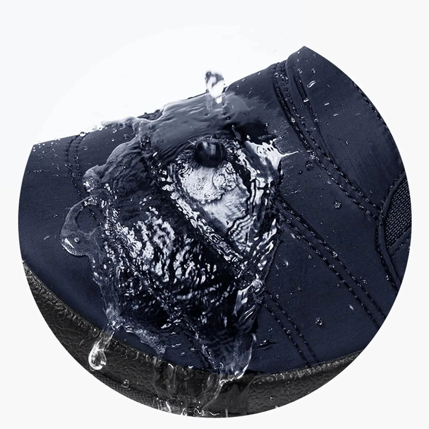 SBGMoSJ Womens Waterproof Winter Boots Rubber Womens Boots Winter Winter Boots Women Size 8 Black Outdoor Boots Women Rubber Wide Toe Box Women Winter Boot