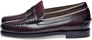 Sebago Women's Classic Dan Leather Penny Loafers ?C Hand-Sewn Slip-On Moccasins with Leather Sole & Timeless Design