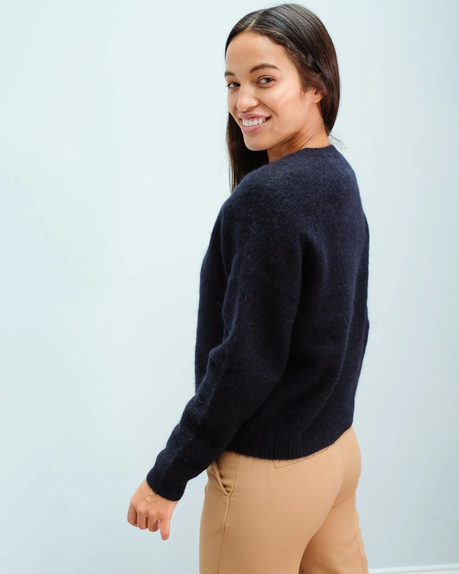 SEC.F Brook knit jumper in eclipse