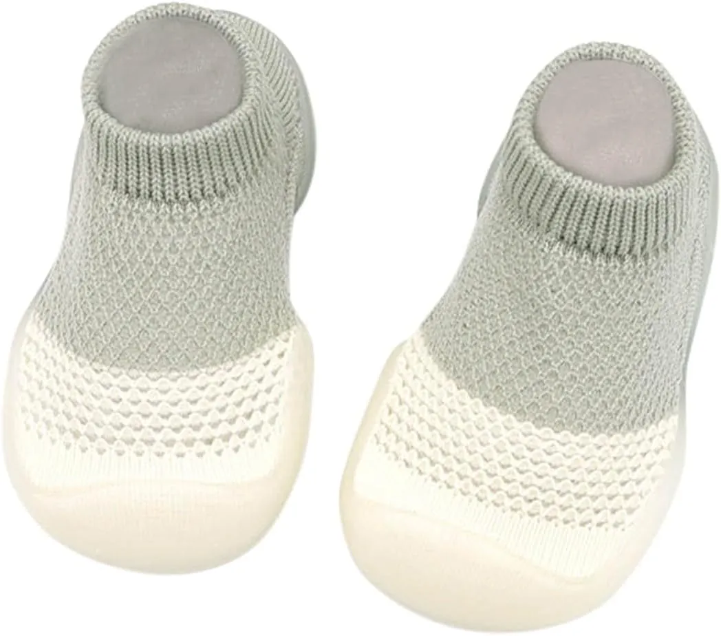 Size 6 Squeaky Shoes Mixed Walkers Shoes Socks Elastic Baby Mesh Colors Infant First Toddler Indoor Baby Shoes Toddler Tennis Shoes Size 6