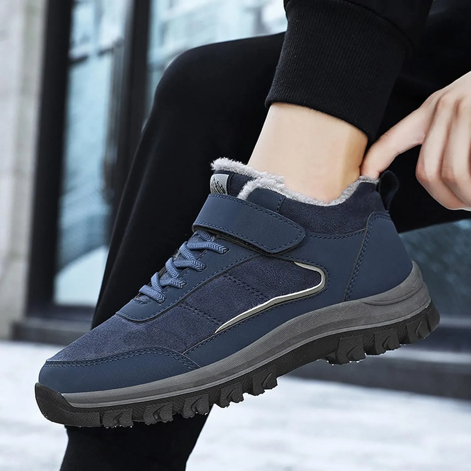 Slip on Winter Boots for Women Suede Popular Womens Winter Boots 2023 Snow Boots for Women Wide Waterproof Wide Calf Snow Boots for Women Waterproof Botas De Mujer Para Invierno