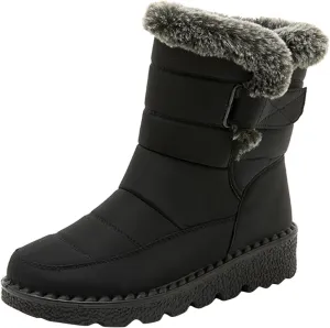Slip on Winter Boots for Women Waterproof Womens Snow Boots Size 6.5 Wide Womens Size 10 1/2 Wide Winter Boots Winter Womens Boots Size 10 Womens Insulated Waterproof Boots Hunting