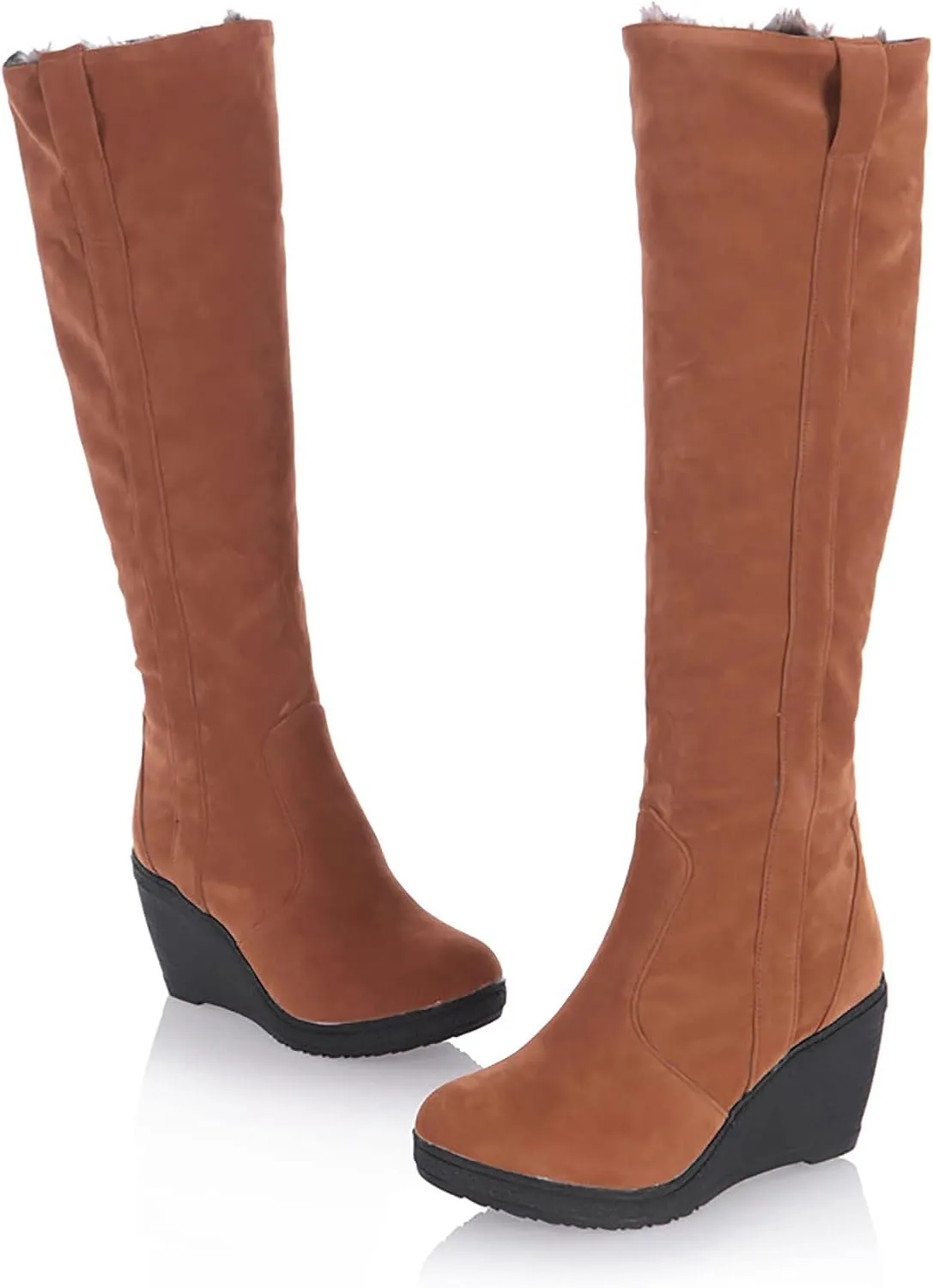 Slip on Winter Boots for Women Wide Womens Black Snow Boots Ankle Winter Boots for Women Ankle Booties Womens Waterproof Hiking Boots Extra Wide Width Botas Para El Invierno De Mujeres