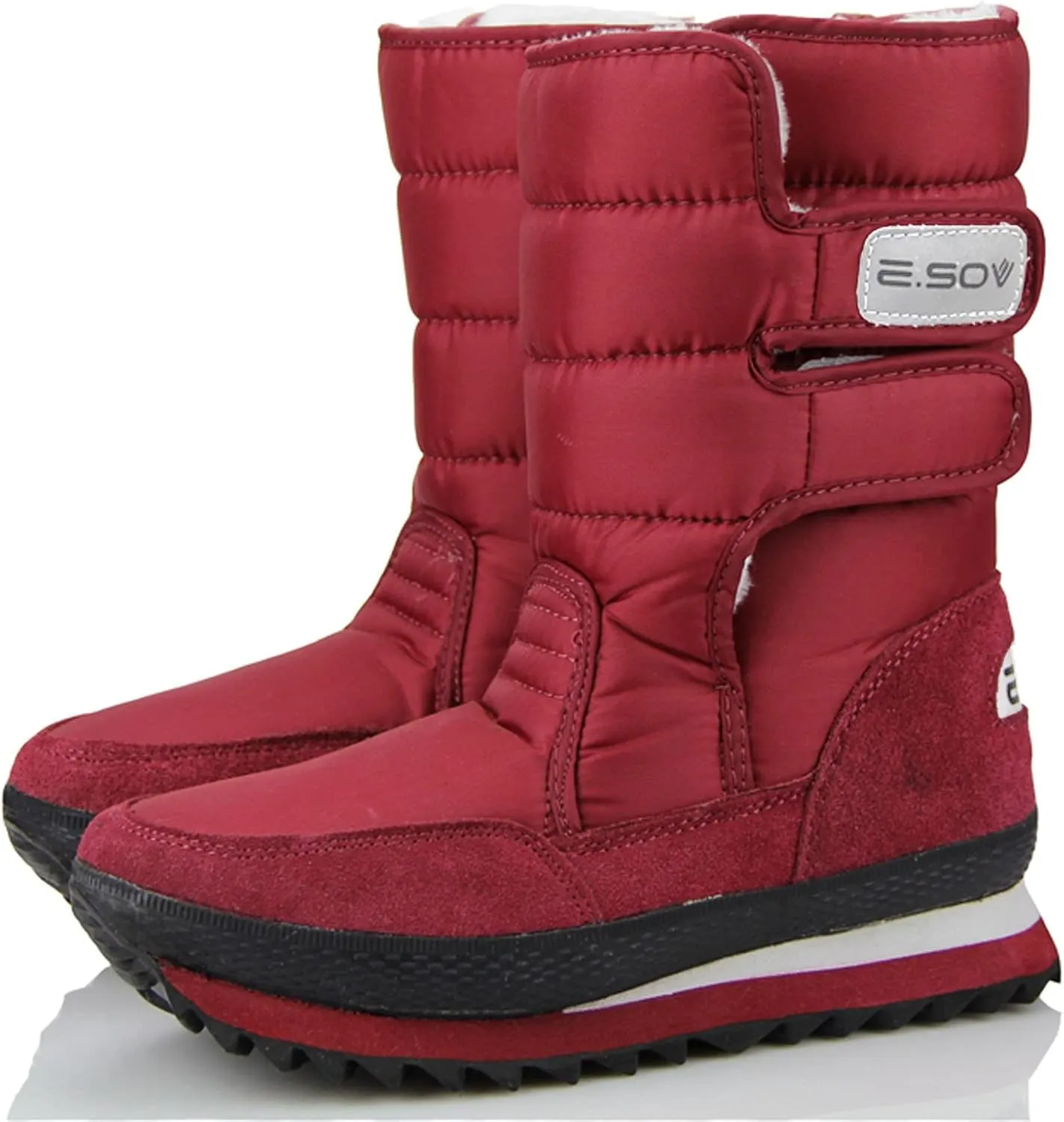 Snow Boots for Women Cute 10 Wide Zippered Snow Boots for Women Waterproof Insulated Tall Fur Lined Winter Boots for Women Snow Boots Waterproof Calf Womens 9.5 Wide Winter Boots
