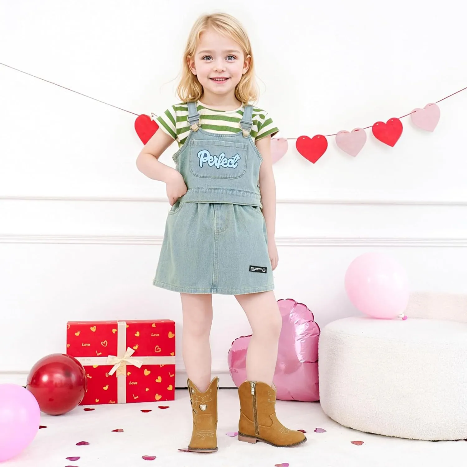Toddler Cowgirl Boots Girls Cowboy Boot Ankle Toddler Girl Boot Kids Boots Western Horse Riding Shoes Birthday Party