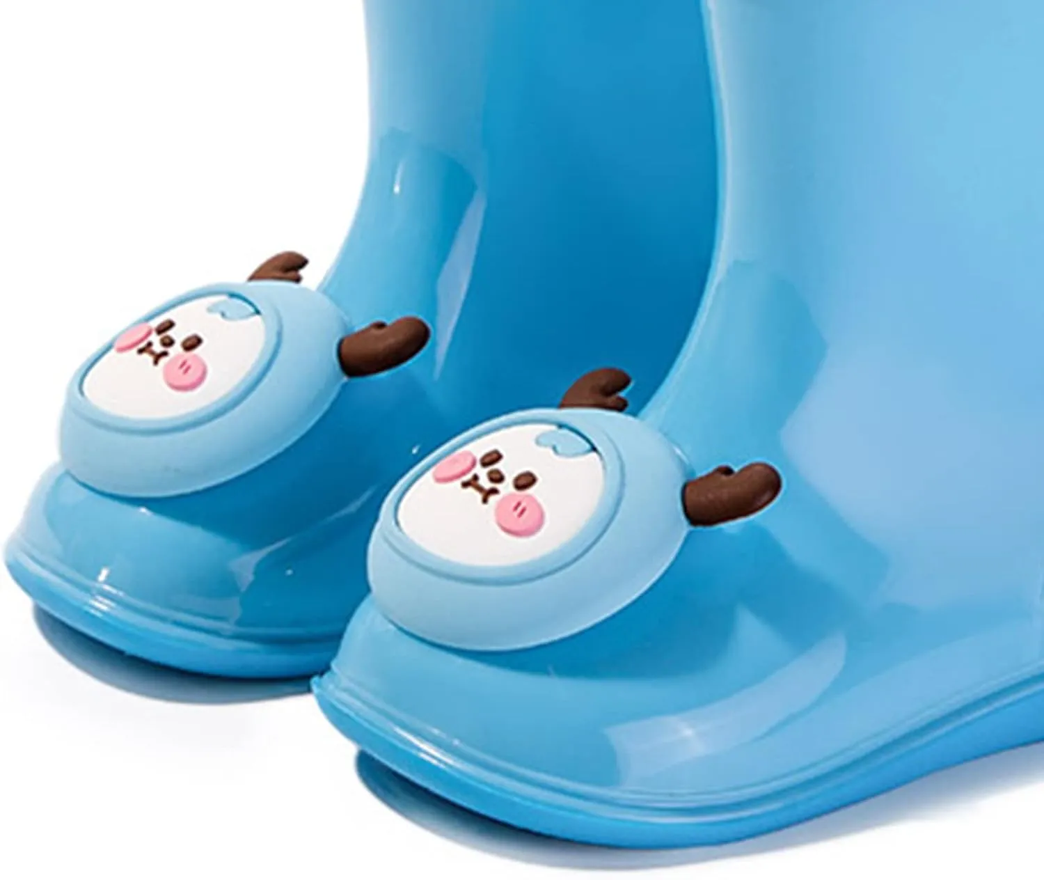 Toddler Rain Boots Water Proof Boots Rain Lightweight and Shoes Lined Boots Rubber for Children Rain Infant Baby Boots