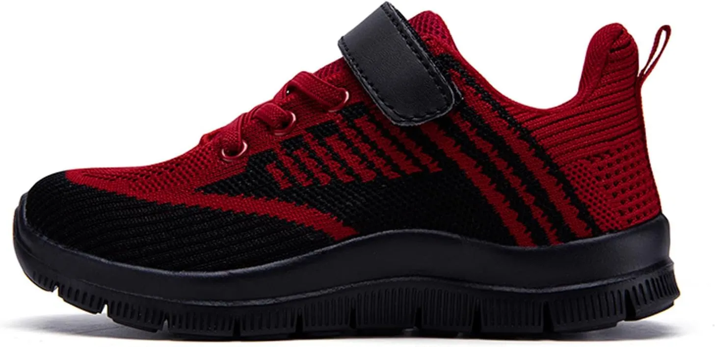 Toddler/Little Kid Sneakers for Boys Lightweight Breathable Sports Athletic Running Tennis Shoes Cute Girls Sneakers