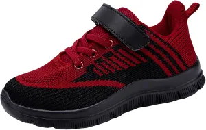 Toddler/Little Kid Sneakers for Boys Lightweight Breathable Sports Athletic Running Tennis Shoes Cute Girls Sneakers