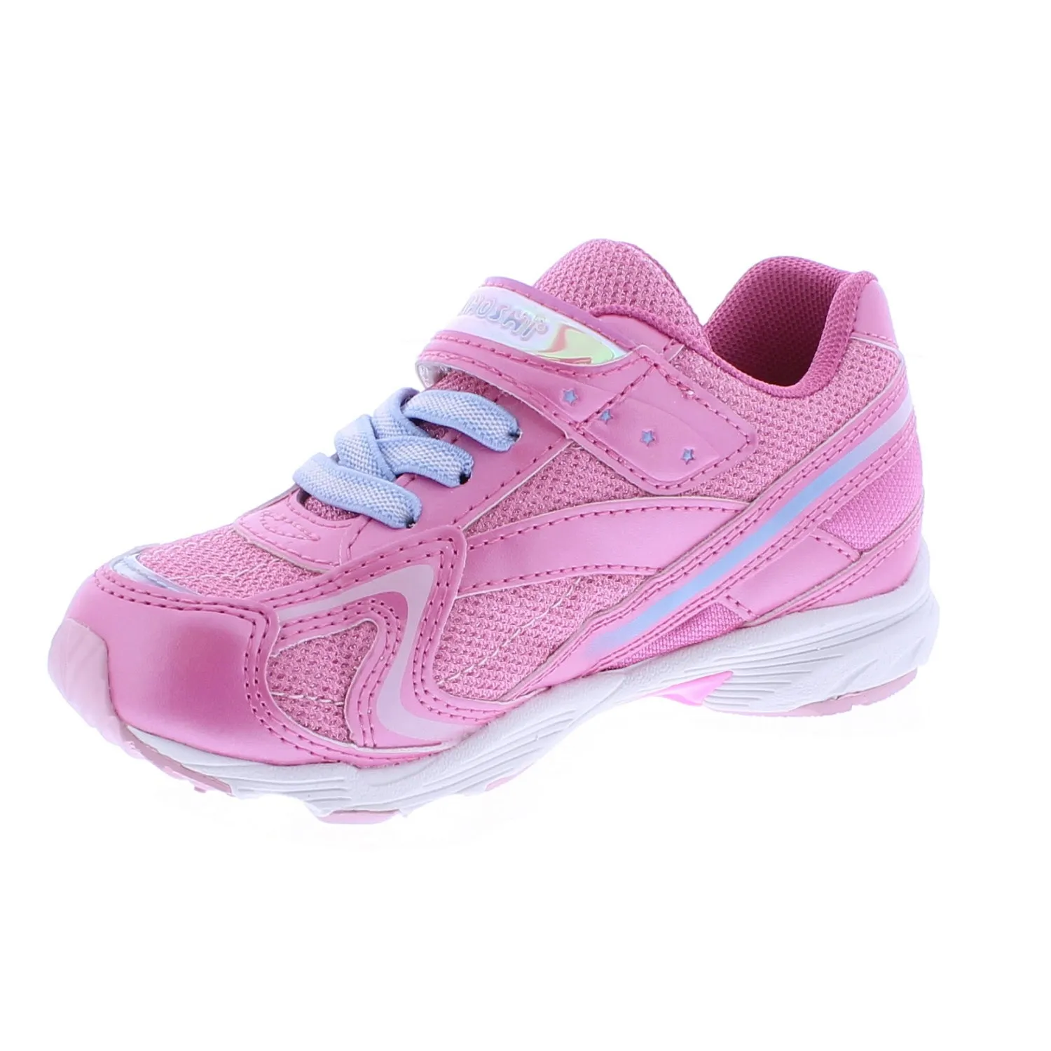 Tsukihoshi Glitz | Pink/Light Blue Kids & Toddler Sneakers