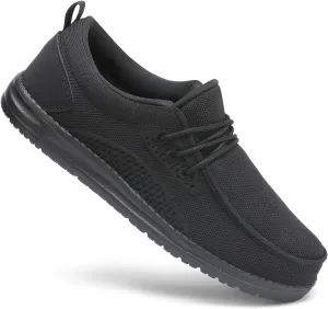 VikoViren Safety Steel Toe Sneakers Walking Shoes Lightweight Steel Toe Loafers Warehouse Industry Construction Shoes